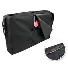 Black Forever Beauty Portable 3 Fold Wooden Massage Table